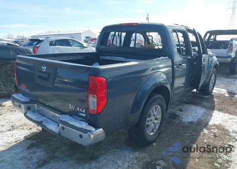 2017 Nissan Frontier Sv из США, поврежденный, VIN 1N6DD0EV1HN713575